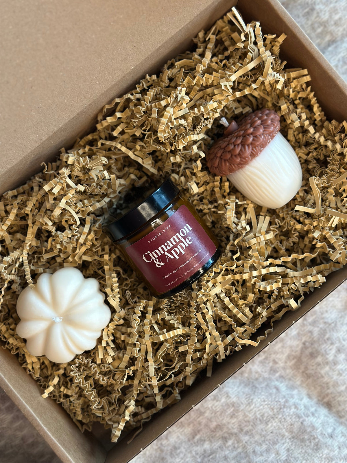 Decoratie Kaars | Autumn Acorn