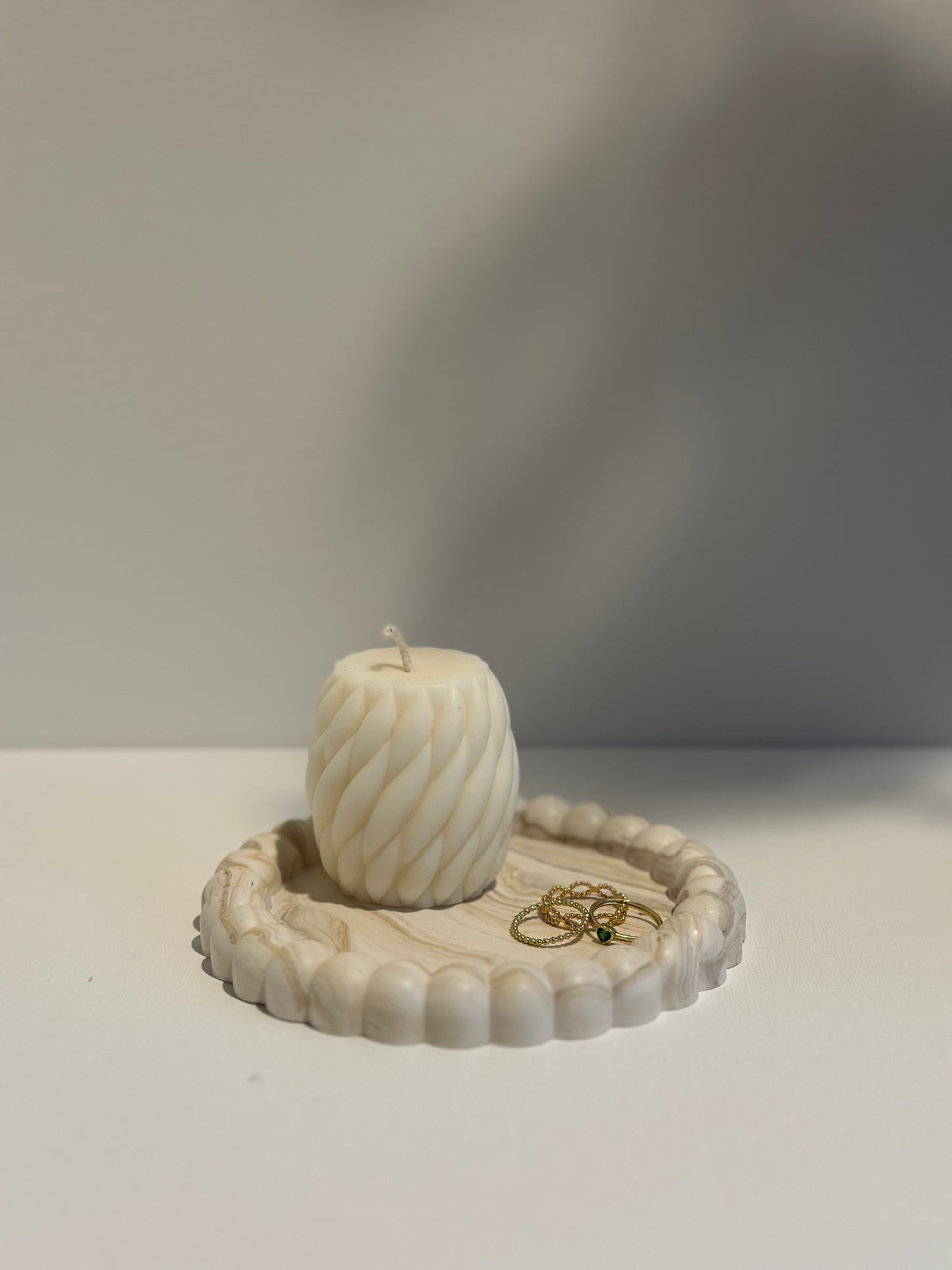 Decoratie Kaars | Braided Small