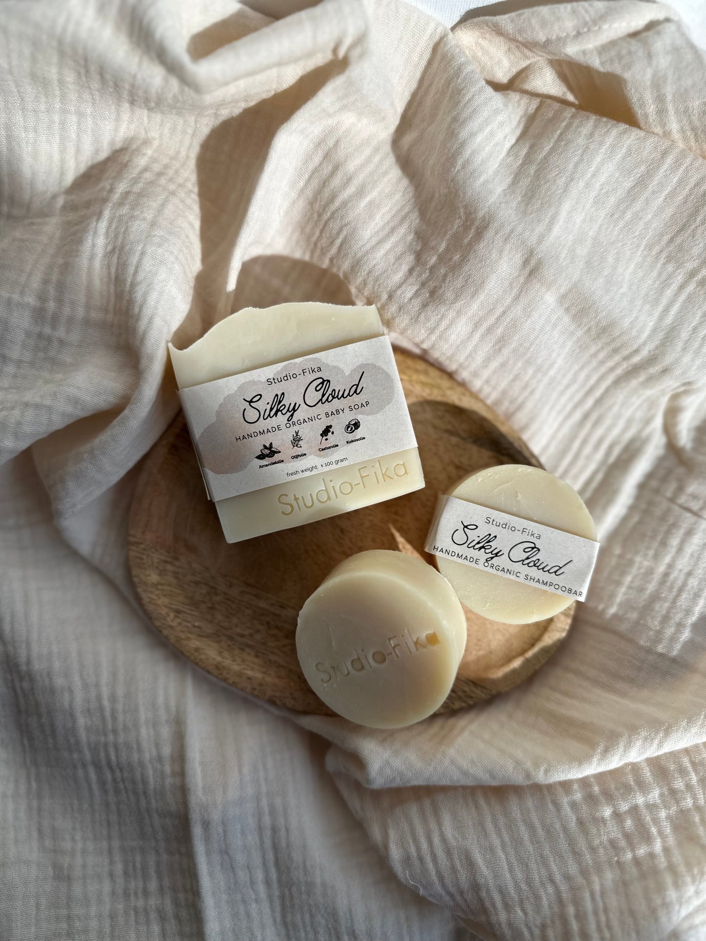 Studio-Fika | Silky Cloud | 100% natuurlijke zeep