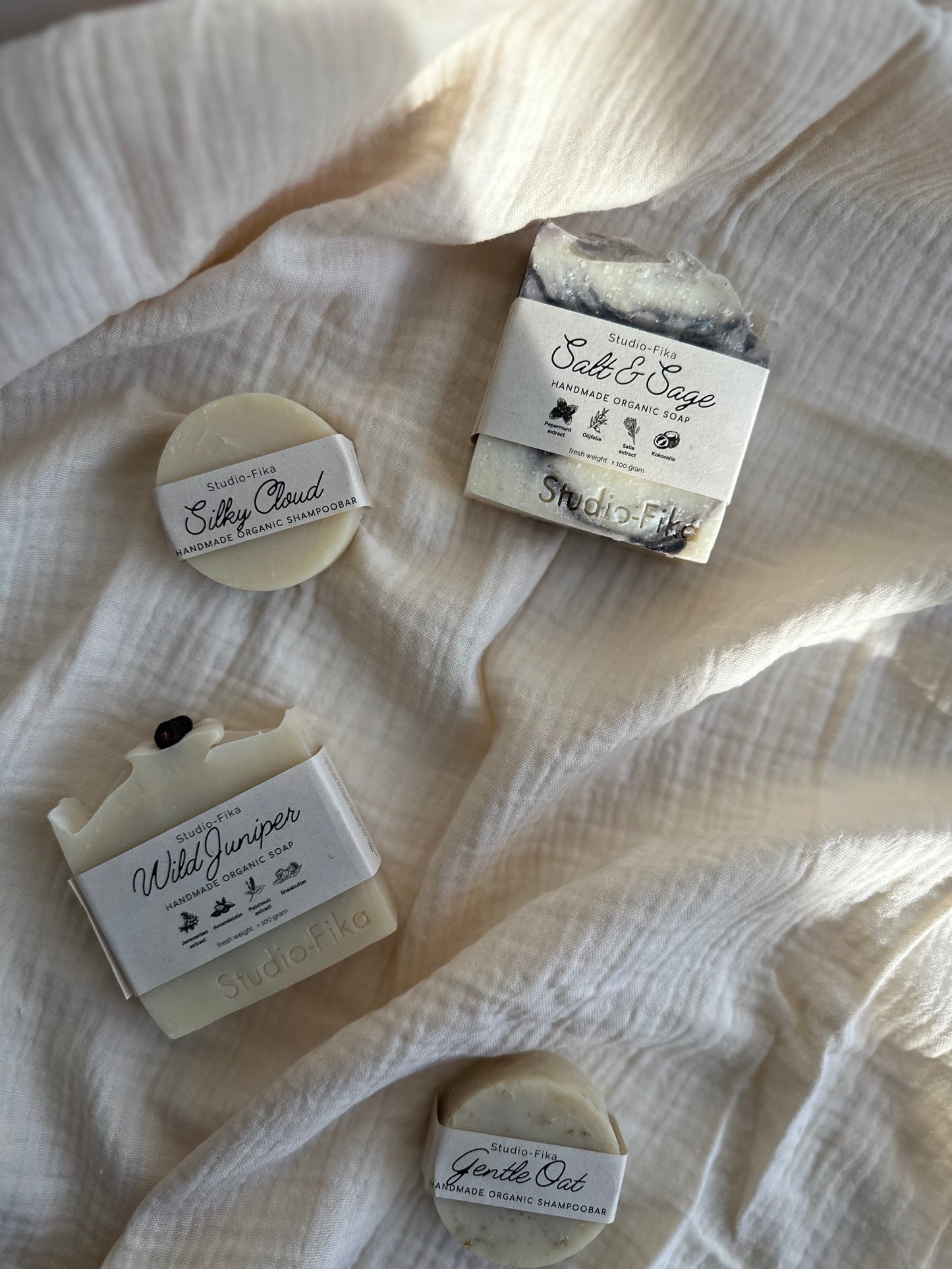 Studio-Fika | Salt & Sage | 100% natuurlijke zeep