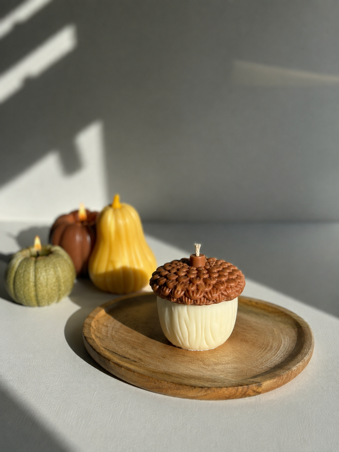Decoratie Kaars | Autumn Acorn