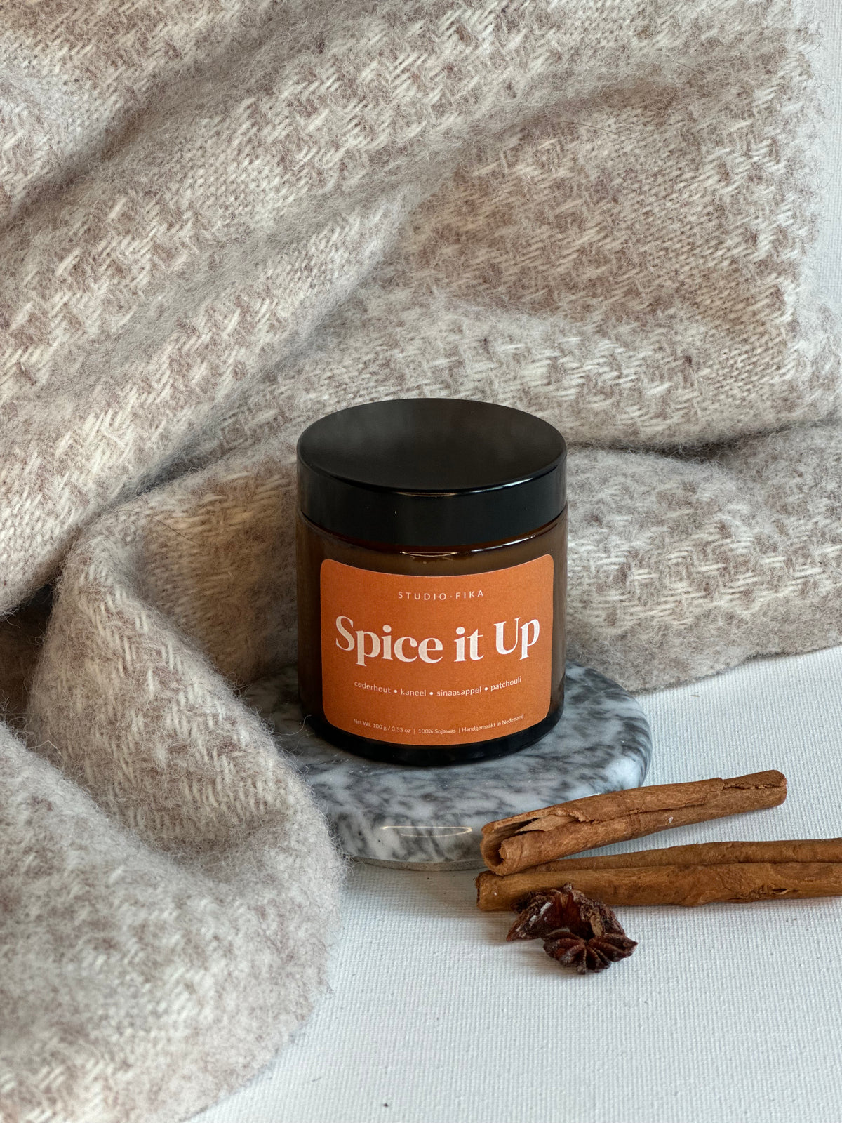 Amber Jar Candle | Spice it Up Geurkaars