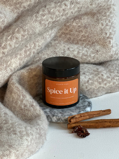 Amber Jar Candle | Spice it Up Geurkaars