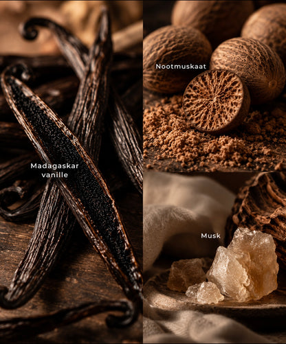 Amber Jar Candle | Luscious Vanilla Geurkaars