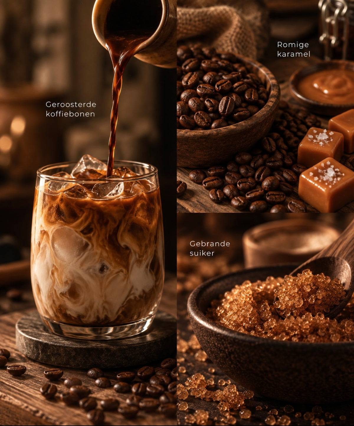 Amber Jar Candle | Smells Like Coffee Geurkaars