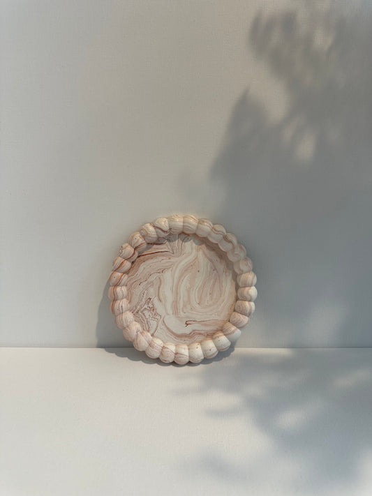 Bubble Tray | Oslo Marmer Terracotta