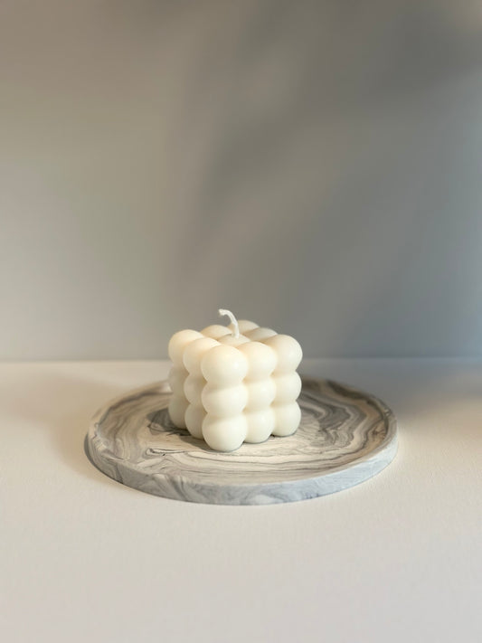 Decoratie Kaars | Bubble Kubus