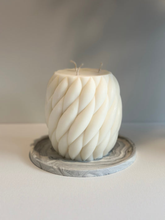 Decoratie Kaars | Braided Large