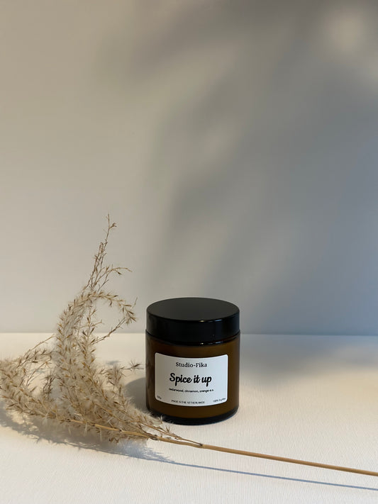Amber Jar Candle | Spice it Up