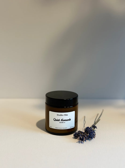 Amber Jar Candle | Quiet Moments