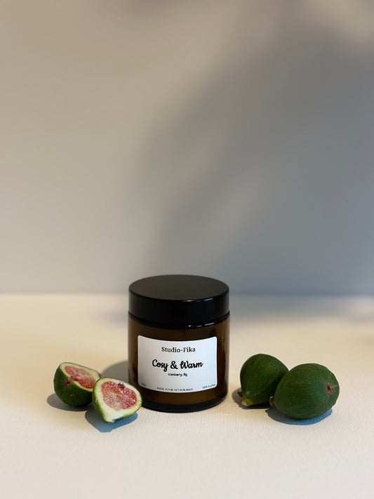 Amber Jar Candle | Cosy & Warm