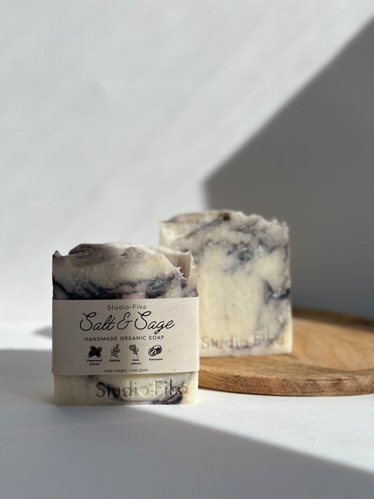 Studio-Fika | Salt & Sage | 100% natuurlijke zeep
