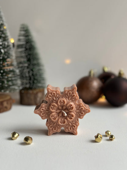 Decoratie kaars | Snowflake