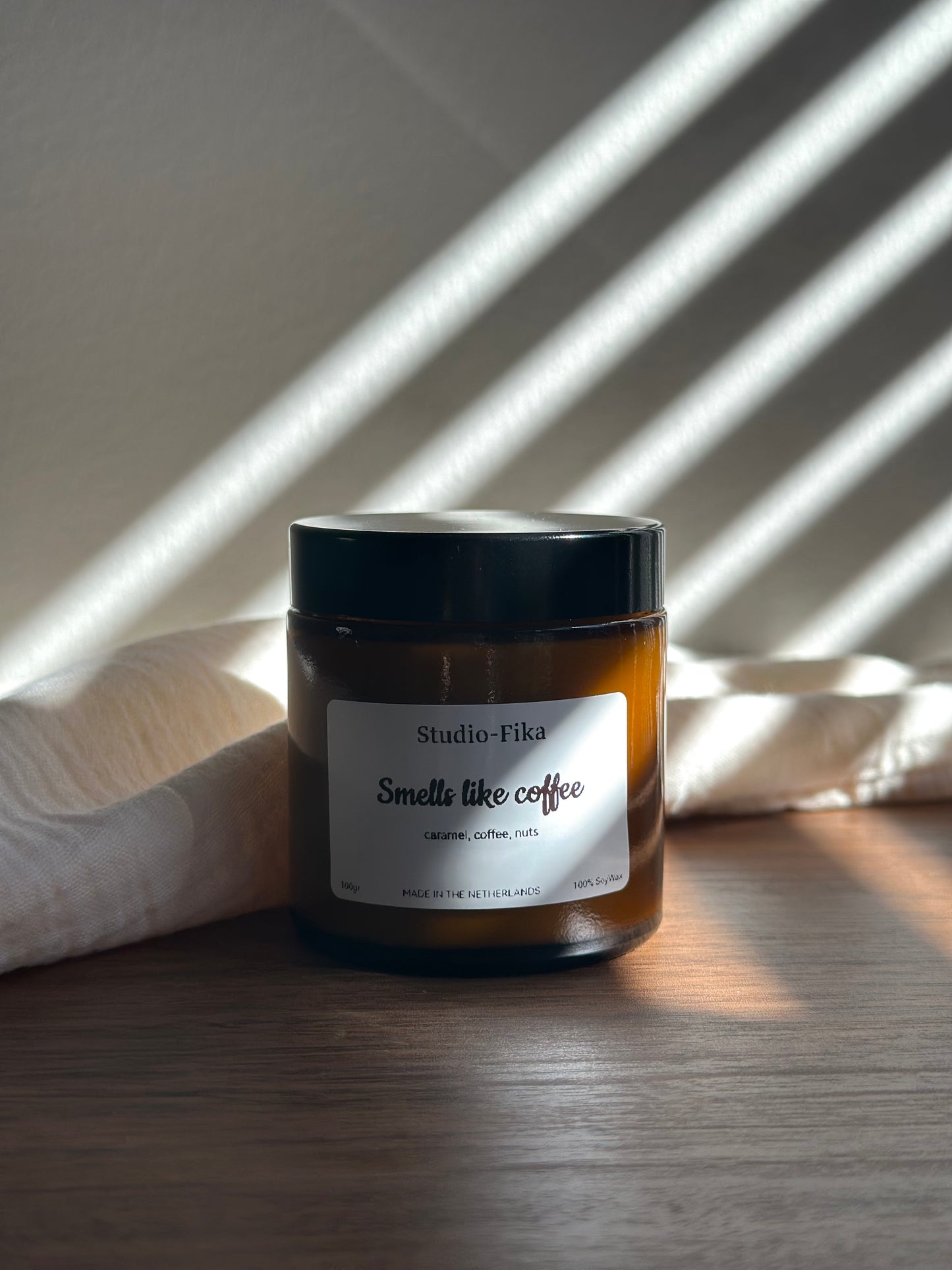 Smells Like Coffee Geurkaars | Amber Jar Candle