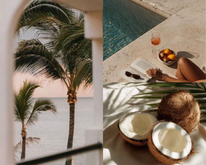Palm Breeze Geurkaars | Amber Jar Candle