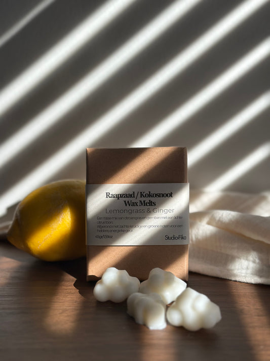 Lemongrass & Ginger Wax Melts | Studio-Fika