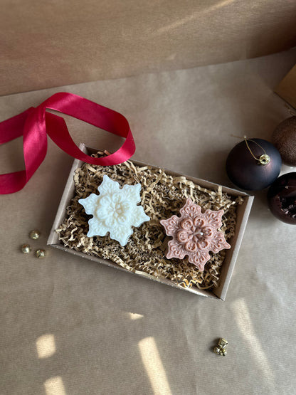 Decoratie kaars | Snowflake