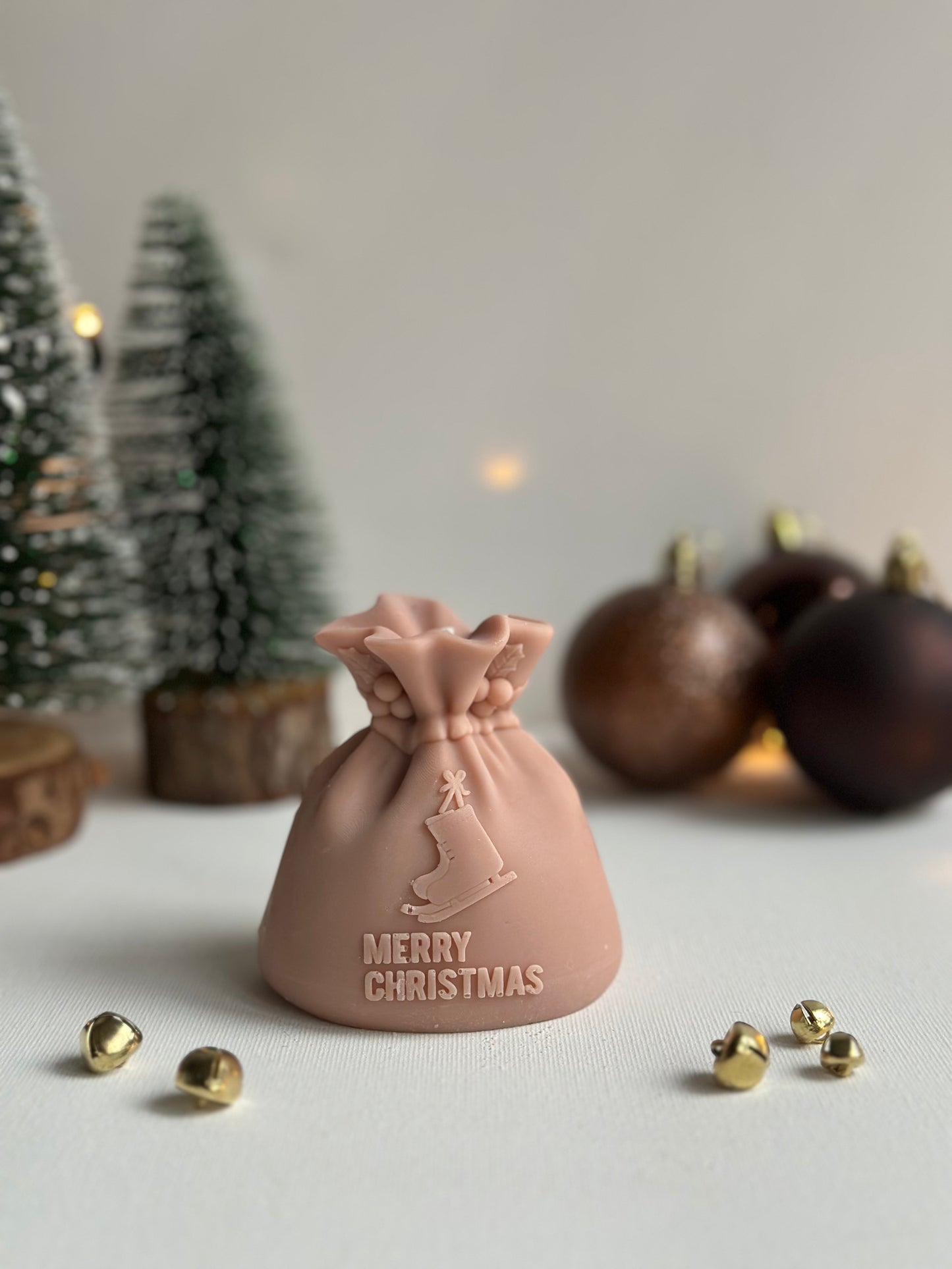 Decoratie kaars | Christmag Gift Bag