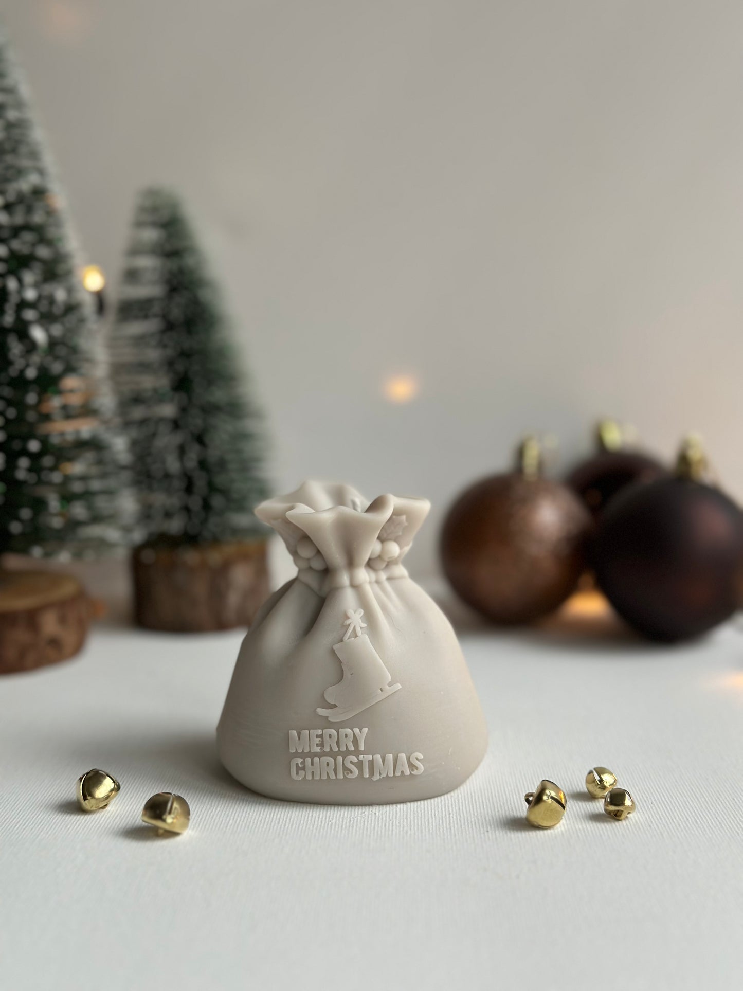 Decoratie kaars | Christmag Gift Bag