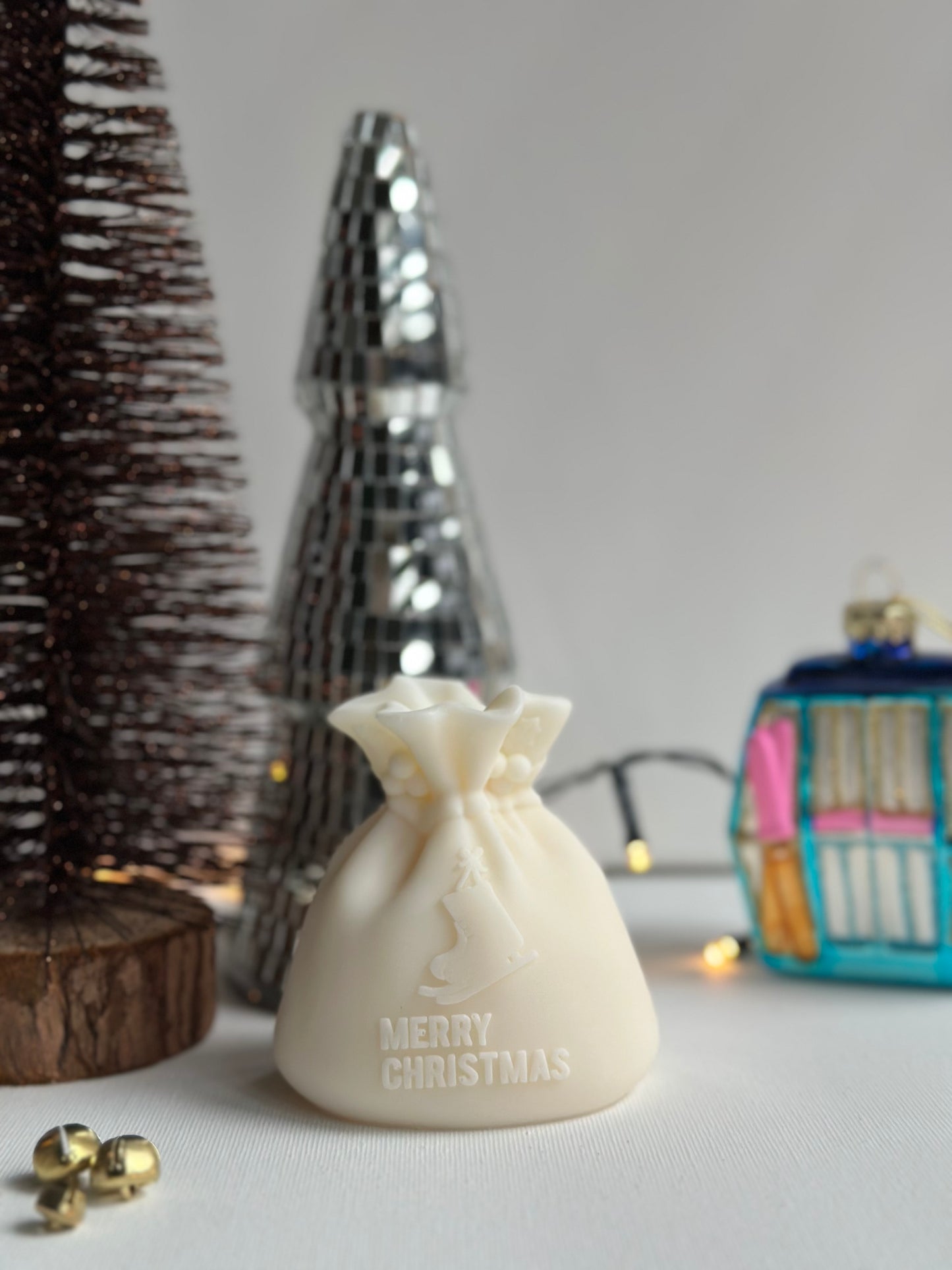 Decoratie kaars | Christmag Gift Bag