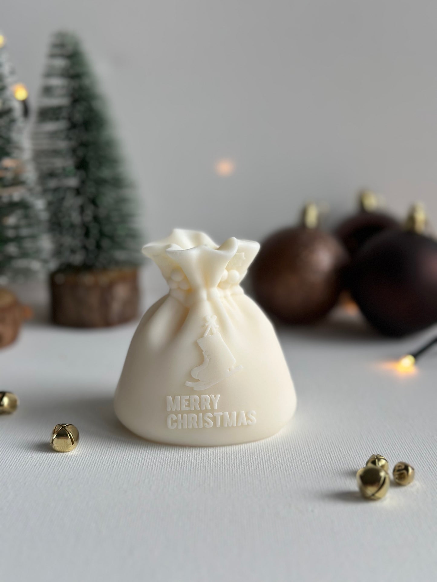 Decoratie kaars | Christmag Gift Bag