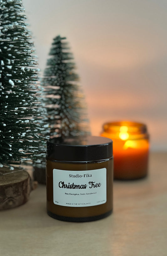 Amber Jar Candle | Christmas Tree